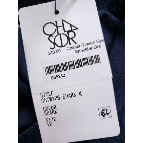 Chaser Open Shoulder Crewneck Top - Picture 6 of 8